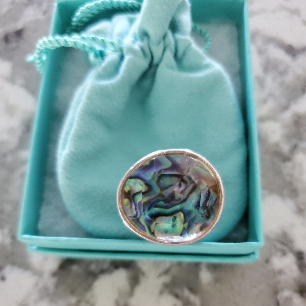 Silpada multi color ring,size9